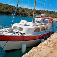 Barca  Finn clipper motore vela