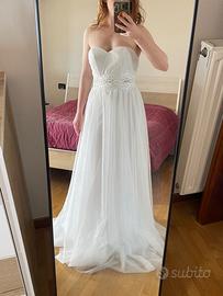Abito da sposa in tulle