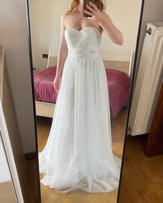 Abito da sposa in tulle