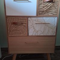 mobiletto con cassetti