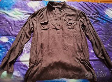 Camicia blouse OLTRE marrone scuro mis. XL Usata