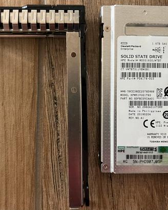 SSD SAS da 1,6TB con case HP
