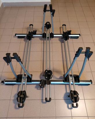 PORTABICI CON BARRE DA TETTO THULE