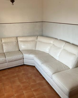 Divano in pelle DONDI salotti.
