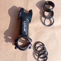 attacco manubrio 80mm -10° con spessori