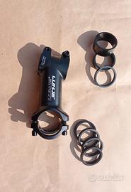 attacco manubrio 80mm -10° con spessori