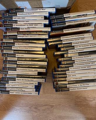 Lotto 44 Giochi ps2 italiani playstation 2