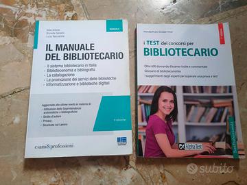 Il manuale del bibliotecario + test per concorso