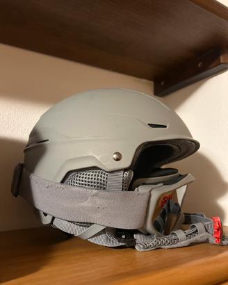 Casco sci grigio bambino