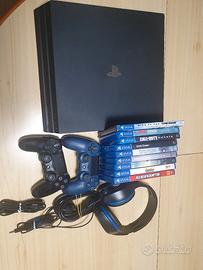 Console Videogiochi  P S 4 pro software 12.5