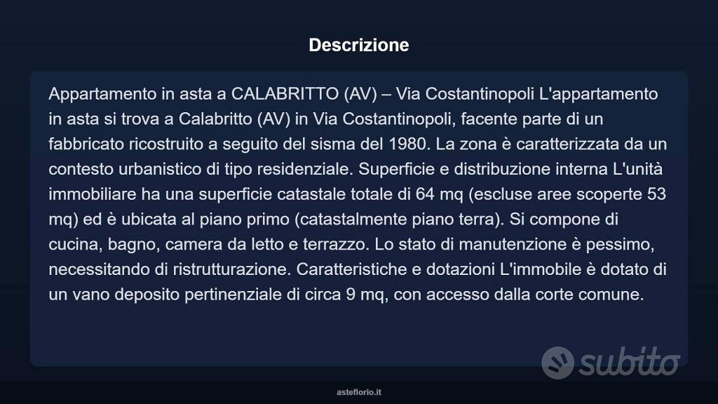 Appartamento – Calabritto, Avellino - Vista 3