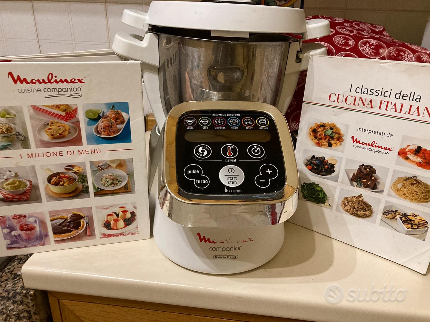 Moulinex HF9001 I-Companion robot da cucina con funzione cottura