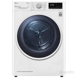 LG RH80V9AVHN Asciugatrice 8 Kg Classe A+++ Bianco