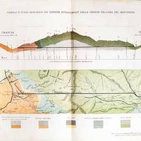 Ferrovie. MONCENISIO – TRAFORO. 1892