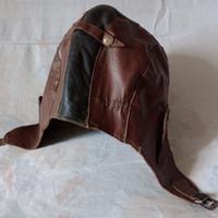 Regia Aeronautica : CUFFIA da VOLO PILOTA Militare