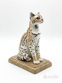 statuetta in porcellana “Ocelot Club” HD