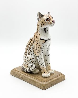 statuetta in porcellana “Ocelot Club” HD