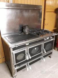 Cucina combinata a legna e gas 10kw  Wekos Arco