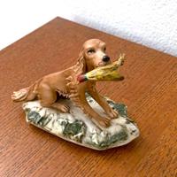 CAPODIMONTE - Cane da caccia Soprammobile
