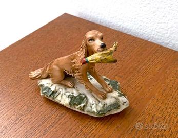 CAPODIMONTE - Cane da caccia Soprammobile