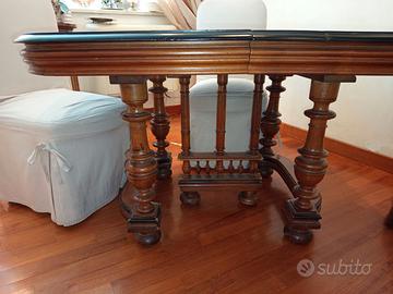 Tavolo legno antico francese