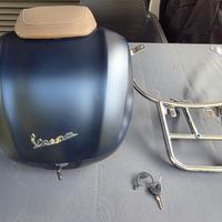 Bauletto+piastra+schienale originali vespa piaggio