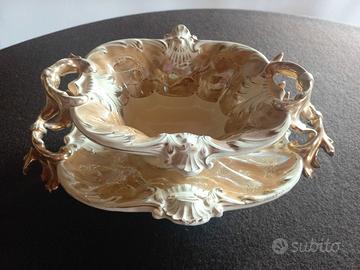 Centrotavola ovale vintage