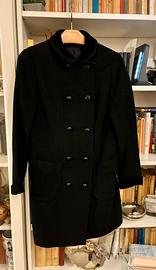 Cappotto bouclé nero tg. 42