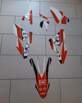 Grafiche, portatarga/stop Beta RR 250 300