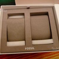 Scatola Fossil x 2 orologi originale e completa