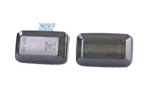 FRECCIE LATERALI PER VOLKSWAGEN VW AUDI A LED NERO