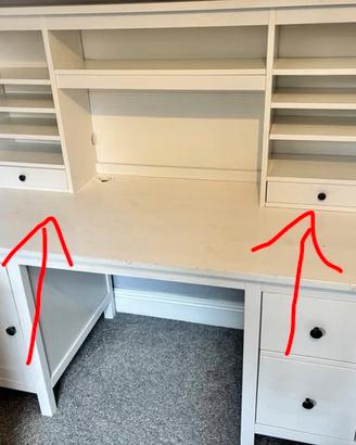 Casettiera supplementare per scrivania Hemnes Ikea