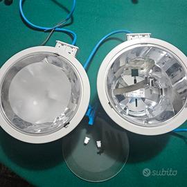 coppia luci da controsoffitto 
