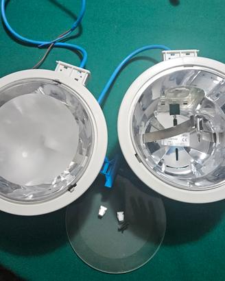 coppia luci da controsoffitto 