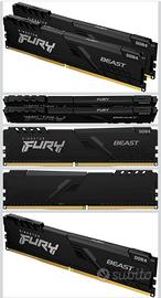 Kit memorie RAM DDR4 Kingston 32 Giga 16x2 3200Mhz