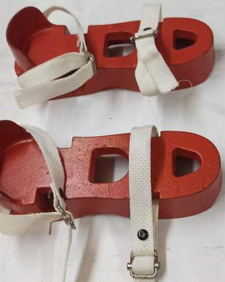 Scarpe pesi in ghisa da allenamento vintage