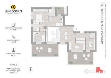 Penta locale a Fiesole terrazzo libero