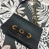 Borsa a tracolla o a mano Guess nera pelle