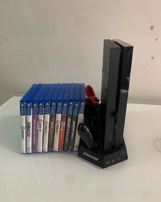 PlayStation 4 500GB + 10 Giochi + Ventole