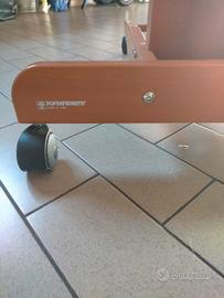 carrello porta vivande regolabile