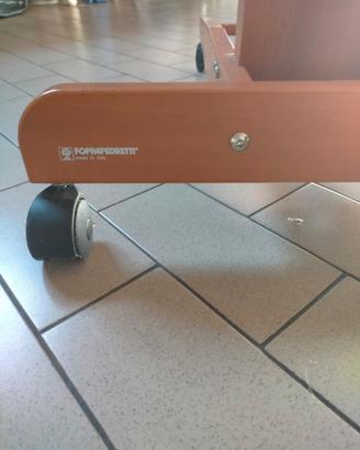 carrello porta vivande regolabile