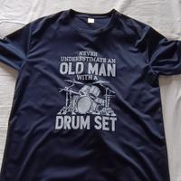 T-Shirt  per BATTERISTA  ESPERTO