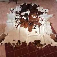 Tappeto in vera pelle di mucca texana naturale