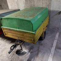 Carrello rimorchio o appendice per auto o trattore