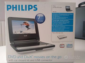 Lettore DVD DivX portatile Philips PET 730