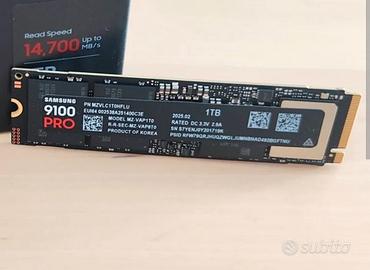 Hardisk SSD 1tb gen5 Samsung 9100pro
