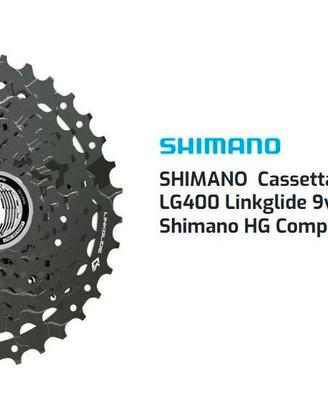 Cassetta Pignoni CUES CS-LG400 Linkglide 9v 11-36D
