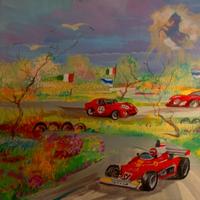 Dipinto di Romano Mussolini