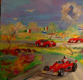 Dipinto di Romano Mussolini