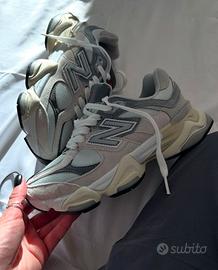 New Balance 9060 Rain Cloud Grey (Donna)